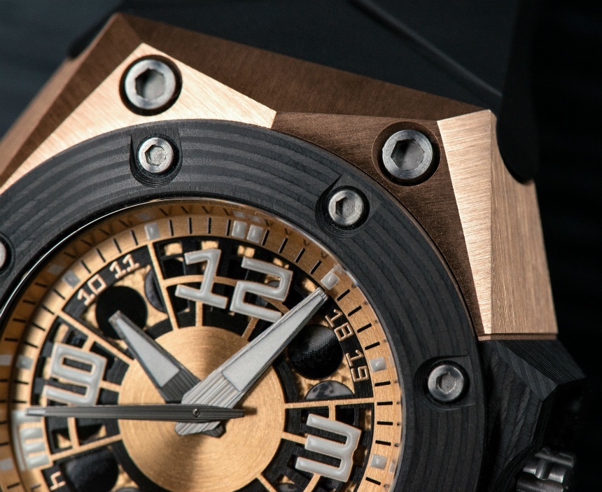 Linde Werdelin Oktopus Moon Gold 3DTP Carbon Watch Watch Releases 