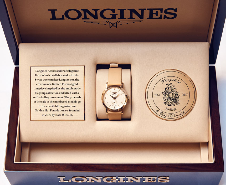 Kate Winslet And Longines Collaborate On Limited Edition Watch Release Sales & Auctions 