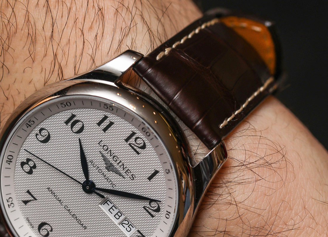 Longines Master Collection Annual Calendar Watch Hands-On Hands-On 