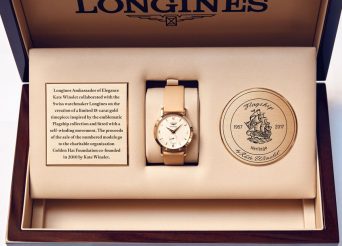 Kate Winslet And Longines Collaborate On Limited Edition Watch Release Sales & Auctions