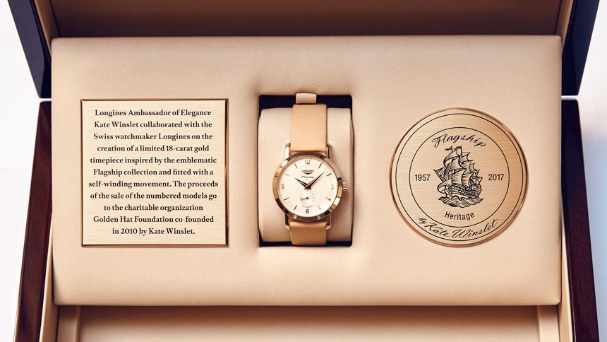 Kate Winslet And Longines Collaborate On Limited Edition Watch Release Sales & Auctions