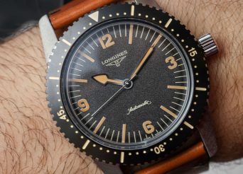Longines Heritage Skin Diver Watch Hands-On Hands-On