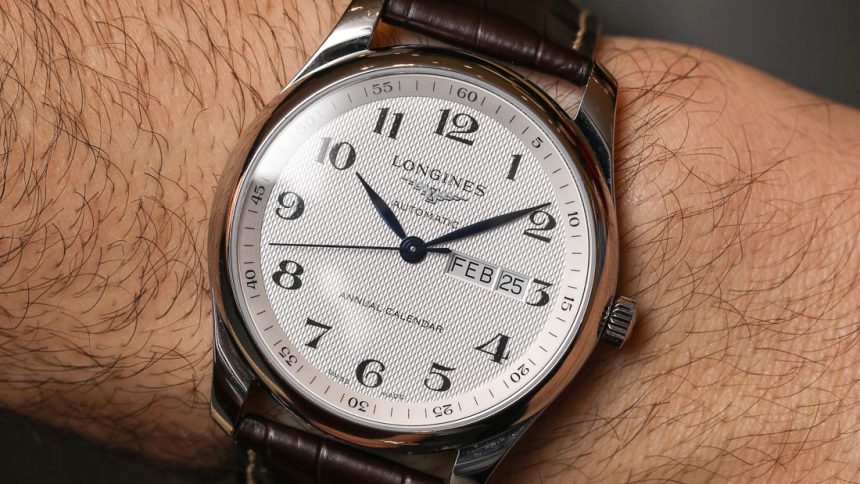 Longines Master Collection Annual Calendar Watch Hands-On Hands-On
